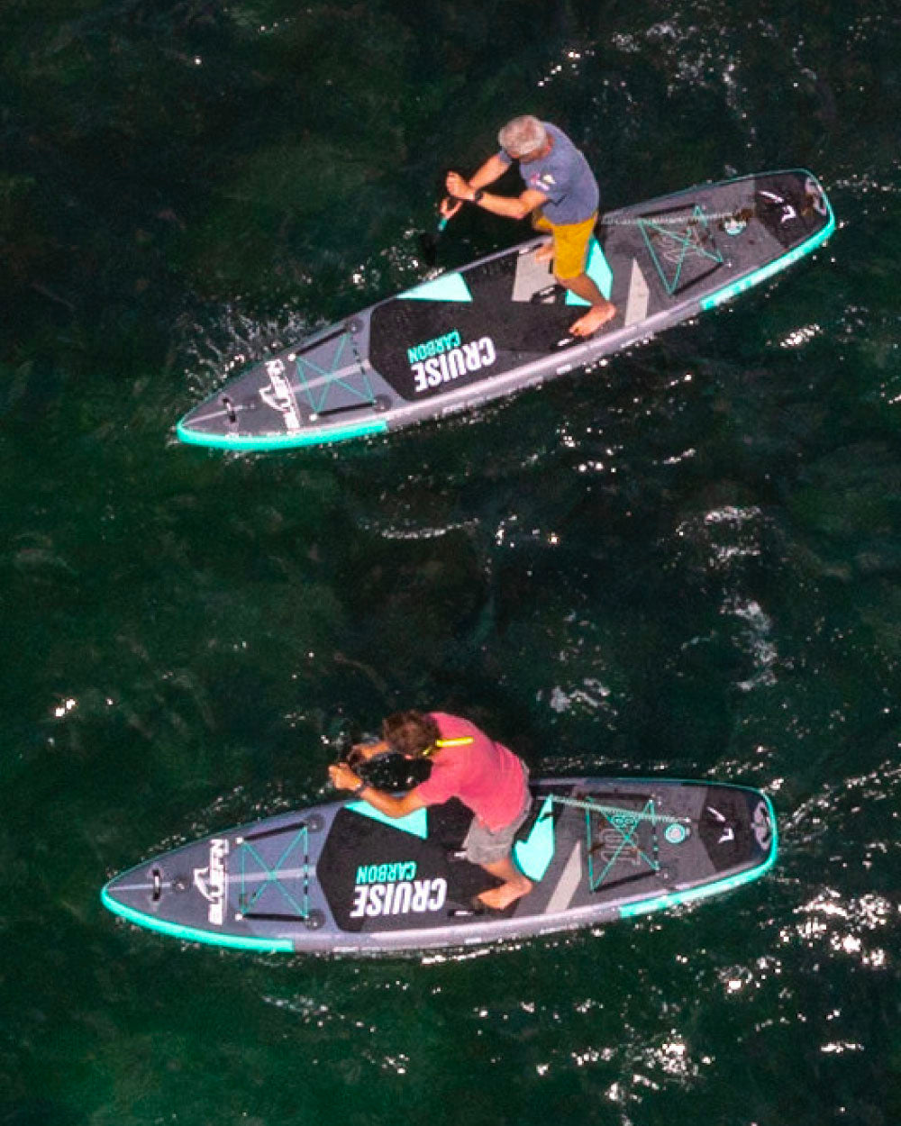 Cruise Carbon Paddleboard Inflable 10'8 + Bomba Eléctrica Gratis