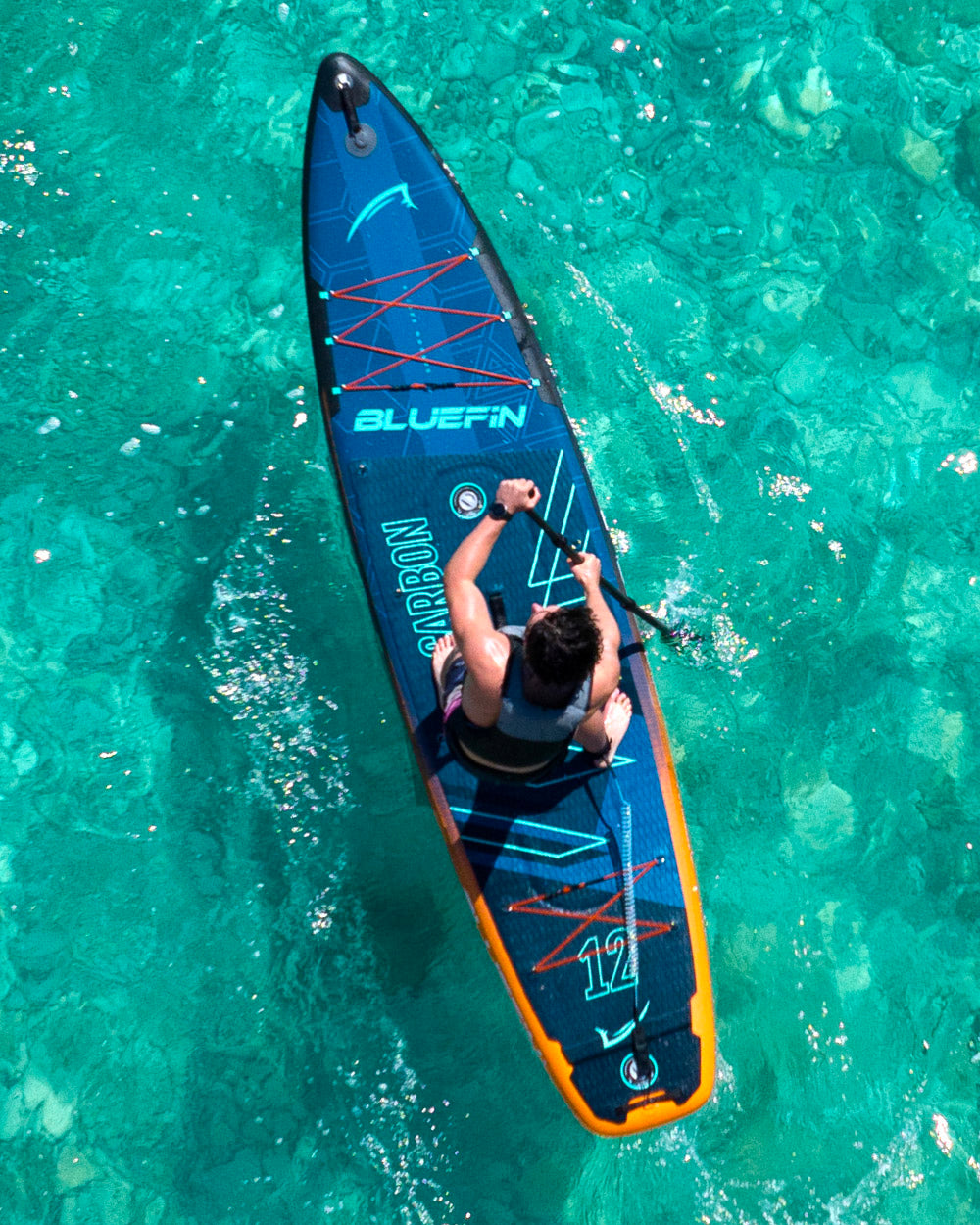 Nueva tabla de paddle inflable Carbon 12' Premium