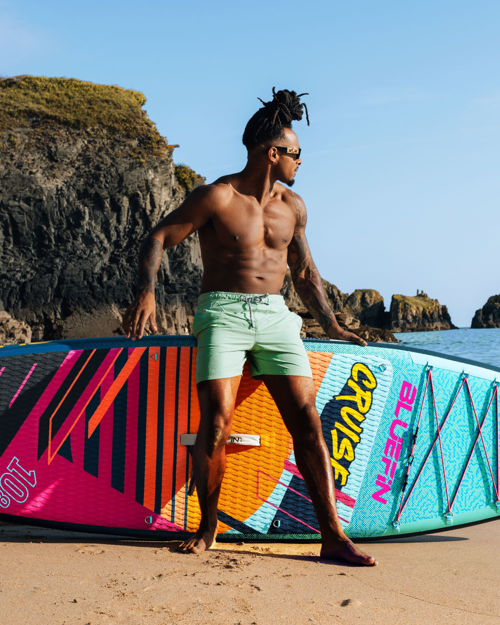 Cruise Retro 80s Special Edition 10'8 Premium Inflatable Paddleboard