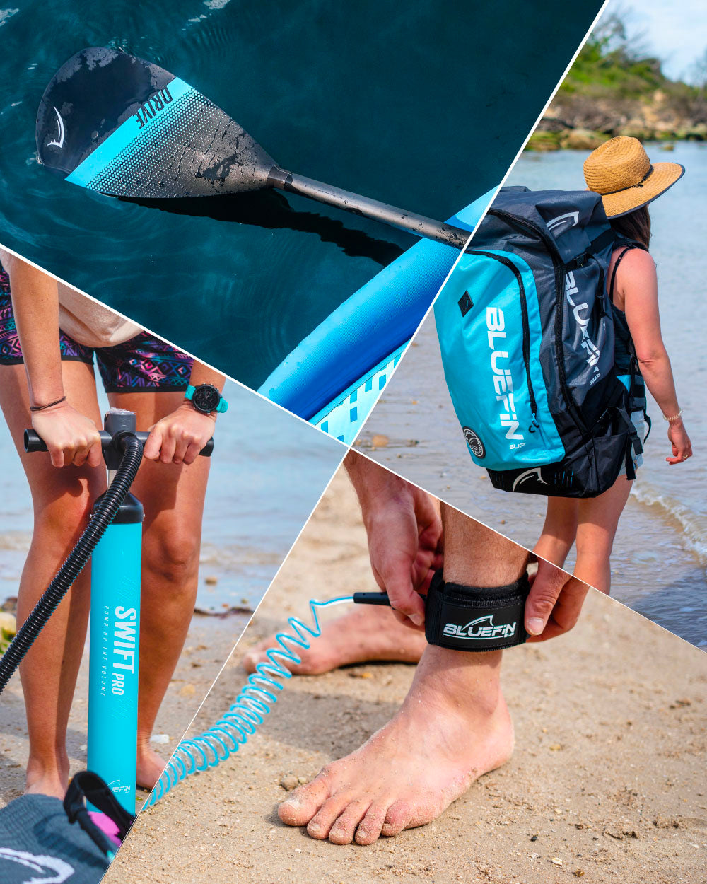Cruise 10'8 Gecko Blue Tabla de paddle surf inflable (edición 2024)