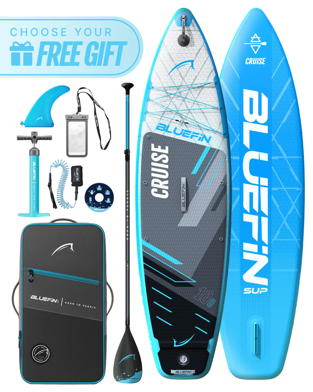 Tabla de Paddle Inflable Cruise 10'8 SUP - Azul