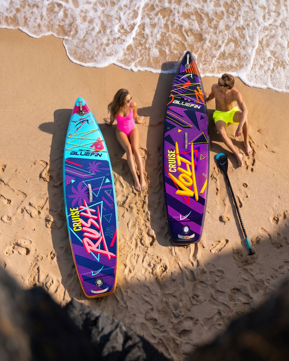 <tc>Cruise</tc> Tabla de paddle surf hinchable de 10'8" (3,25 m) - Naranja
