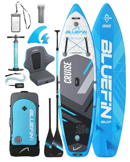Cruise 10'8 Legacy Blue Tabla de paddle surf inflable con kit de kayak (edición 2024)