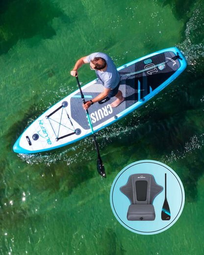 Cruise 10'8 Legacy Blue Tabla de paddle surf inflable con kit de kayak (edición 2024)