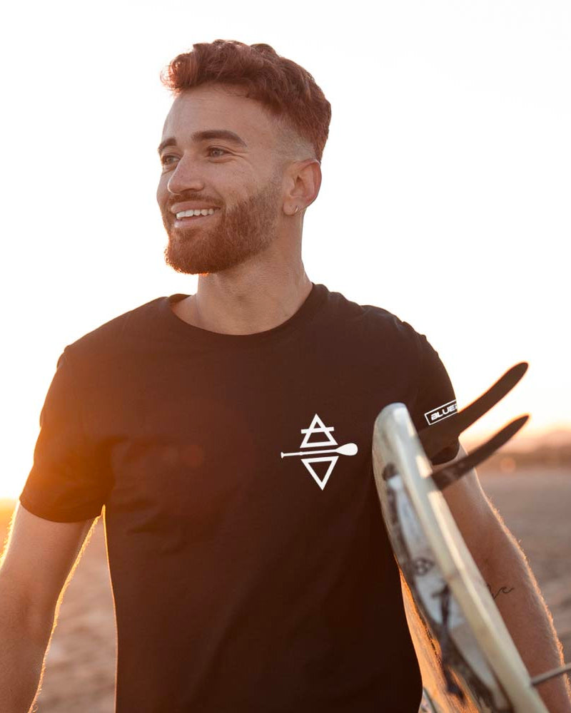 <tc>Born To Paddle</tc> Camiseta negra