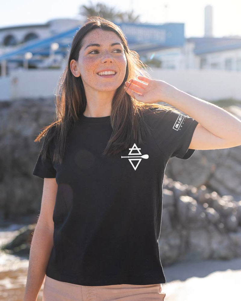 <tc>Born To Paddle</tc> Camiseta negra