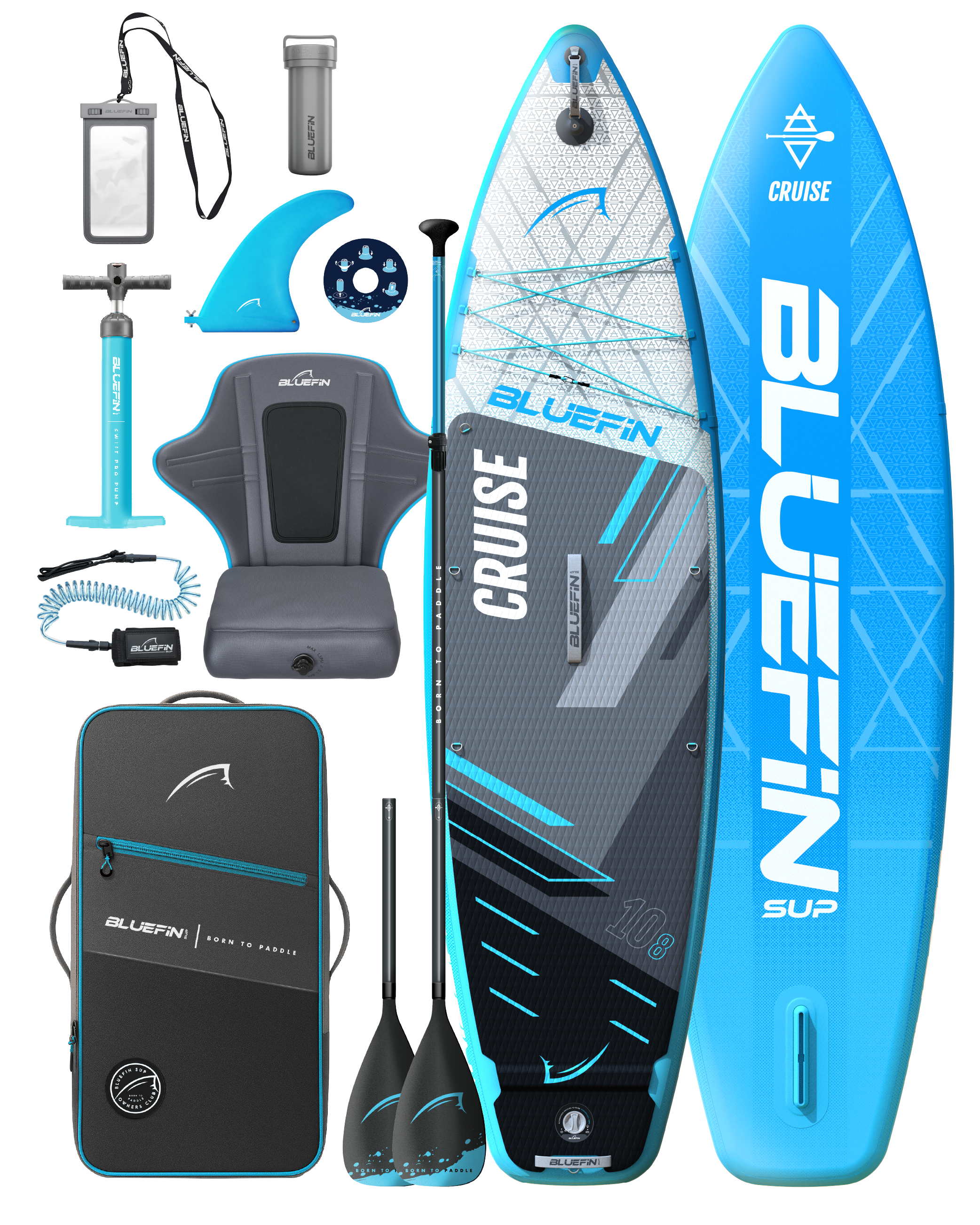<tc>Blue Original</tc> <tc>Cruise</tc> 10'8 + Kit de Conversión a Kayak