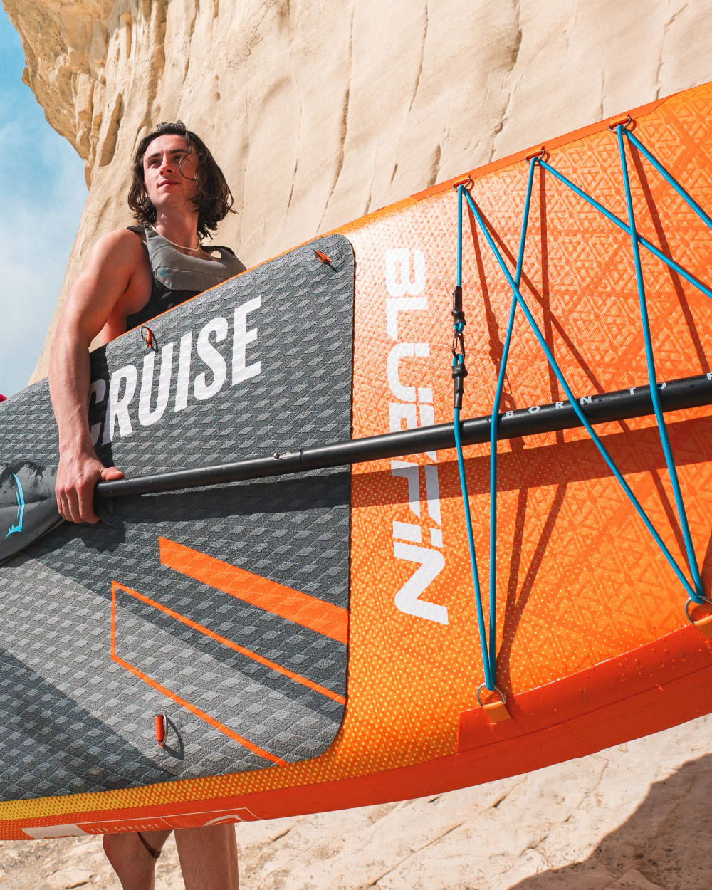 Orange Sunset Cruise Inflatable Paddleboard
