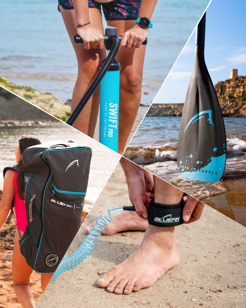 <tc>Blue Original</tc> <tc>Cruise</tc> Tabla de Paddle Surf Inflable + Cámara Gratis