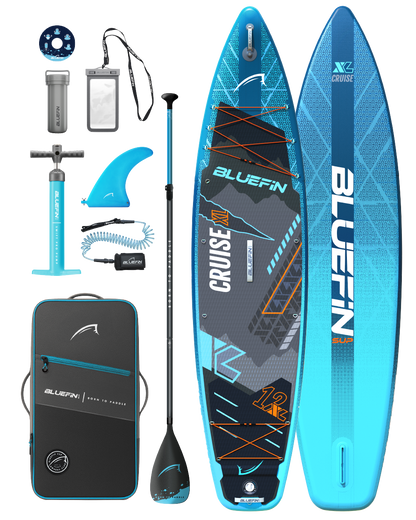 New Cruise 12' XL Premium Inflatable SUP Paddleboard