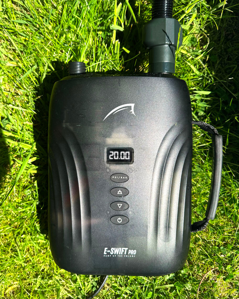 Portátil <tc>E-Swift</tc> Bomba eléctrica Pro 20PSI