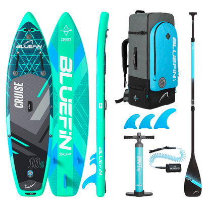 Cruise 10'8 Gecko Blue Inflatable Paddleboard (2024 Edition)