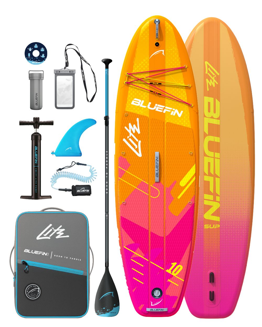 Pink Coral Lite Gama de Paddleboards Inflables
