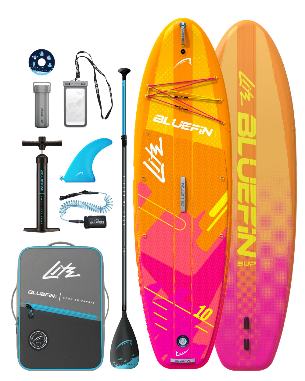 Pink Coral Lite Inflatable Paddleboard Range