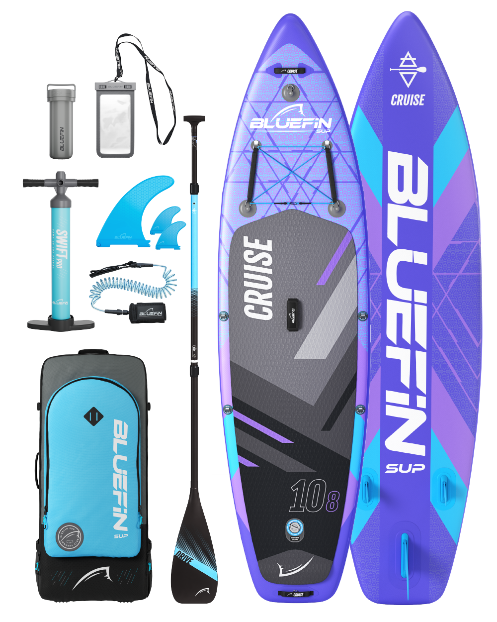 <tc>Cruise</tc> 10'8 <tc>Paddle Purple</tc> Tabla de paddle surf inflable (edición 2024)