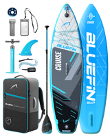Cruise 10'8 Inflatable Paddleboard SUP - Blue