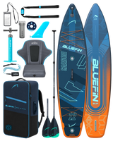 Orange Carbon 12' Premium Inflatable SUP Paddleboard