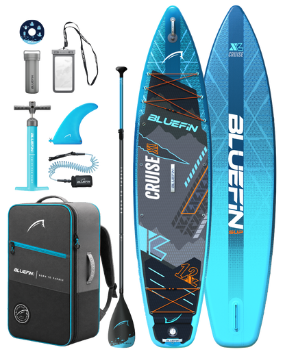 New Cruise 12' XL Premium Inflatable SUP Paddleboard