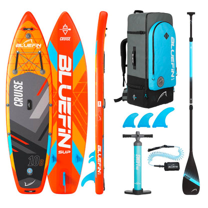 Cruise 10'8 Sunburst Orange Inflatable Paddleboard (2024 Edition)