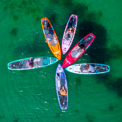 Cruise 10'8 Sunburst Orange Inflatable Paddleboard (2024 Edition)