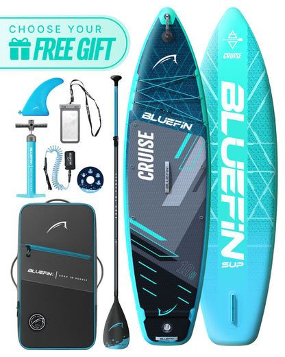 <tc>Cruise</tc> Tabla de paddle surf hinchable de 10'8" (3,25 m) - Gecko